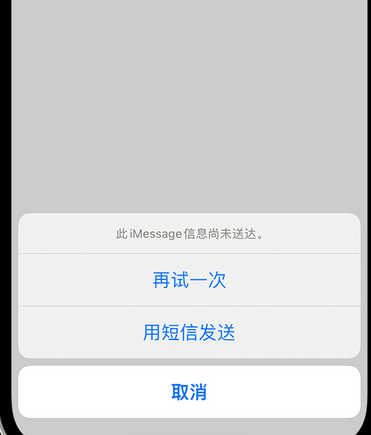 密云apple维修iPhone上无法正常发送iMessage信息