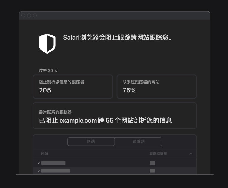 密云苹果手机维修分享如何在 Safari 浏览器中查看和打开隐私报告 